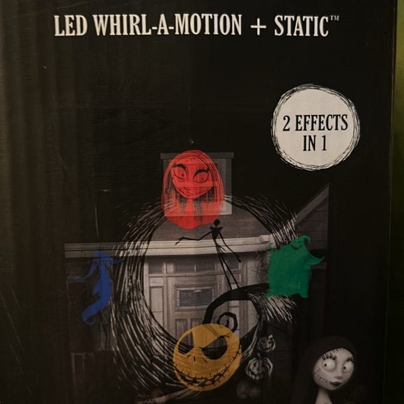 Nightmare Before Christmas LED Whirl-A-Motion + Static (New) - Picture 5 of 6
